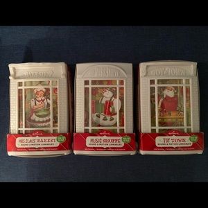 Hallmark Christmas Sound & Motion Linkables Set of 3